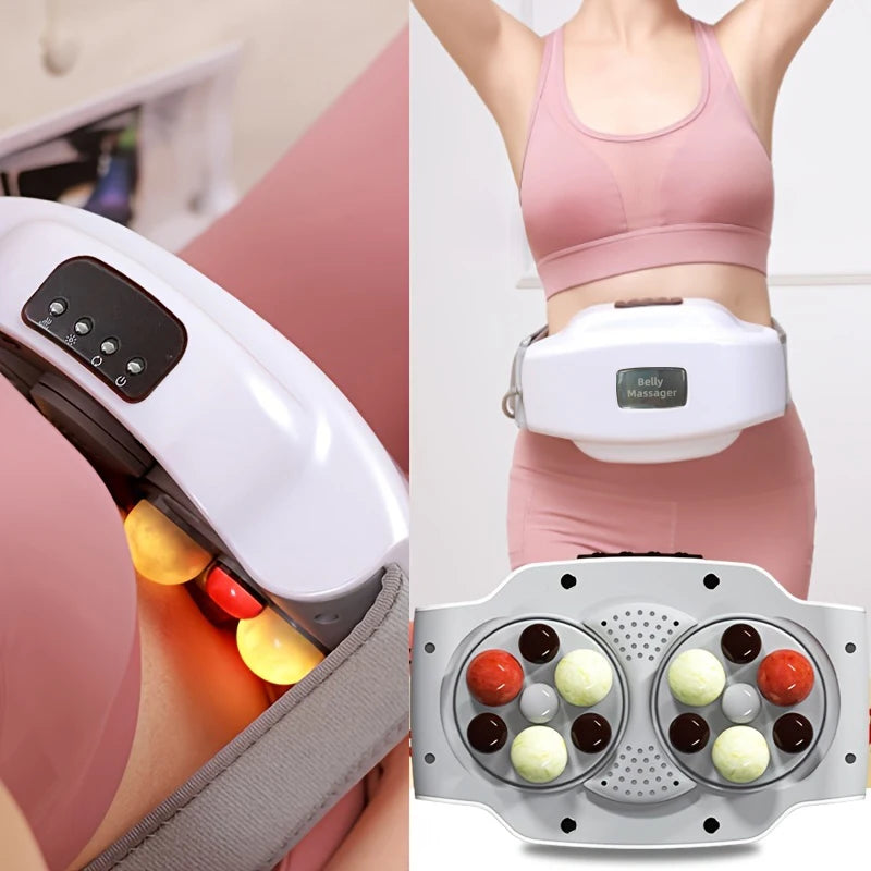 Hot Compress Abdominal Massager Stomach Ease