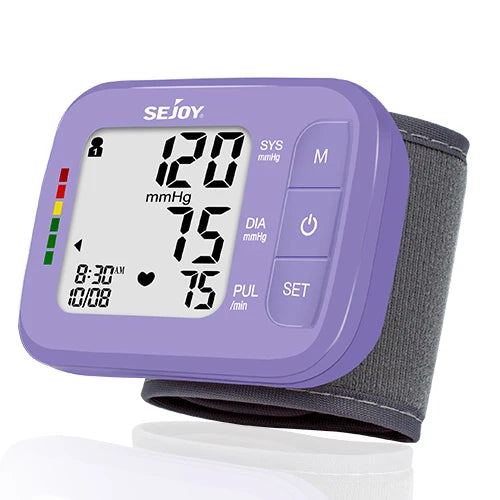 Wrist Blood Pressure Monitor Heart Rate
