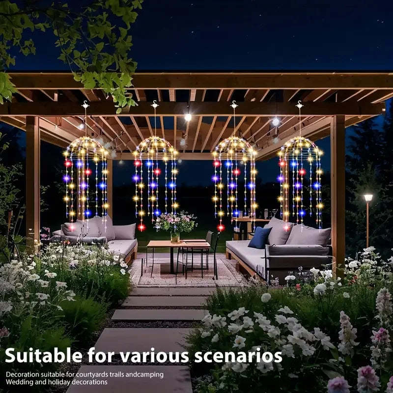 Solar Jellyfish Pendant Light