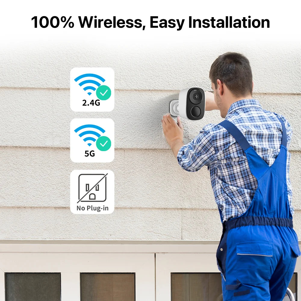 Solar Security Cameras Wireless Outdoor Battery