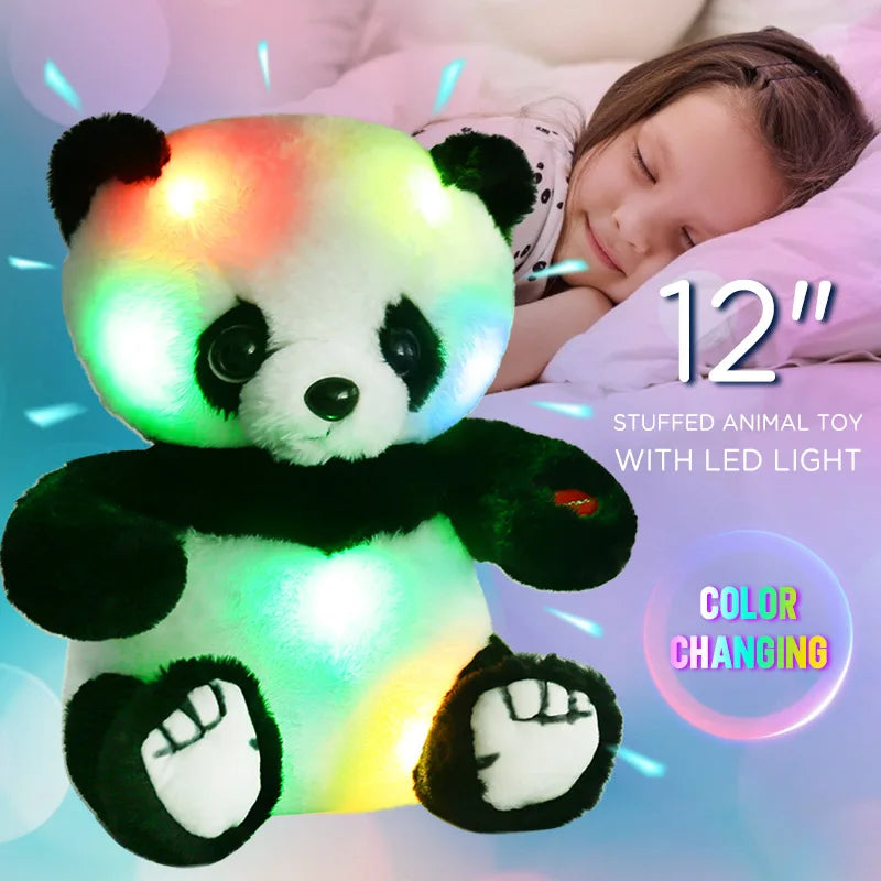 Light Up Panda Stuffed Animal
