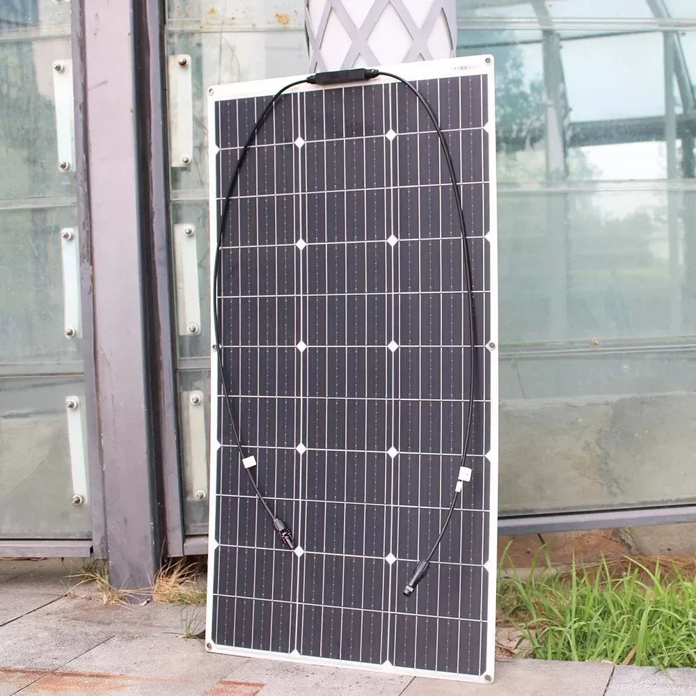12V Flexible Solar Panel Waterproof Monocrystalline