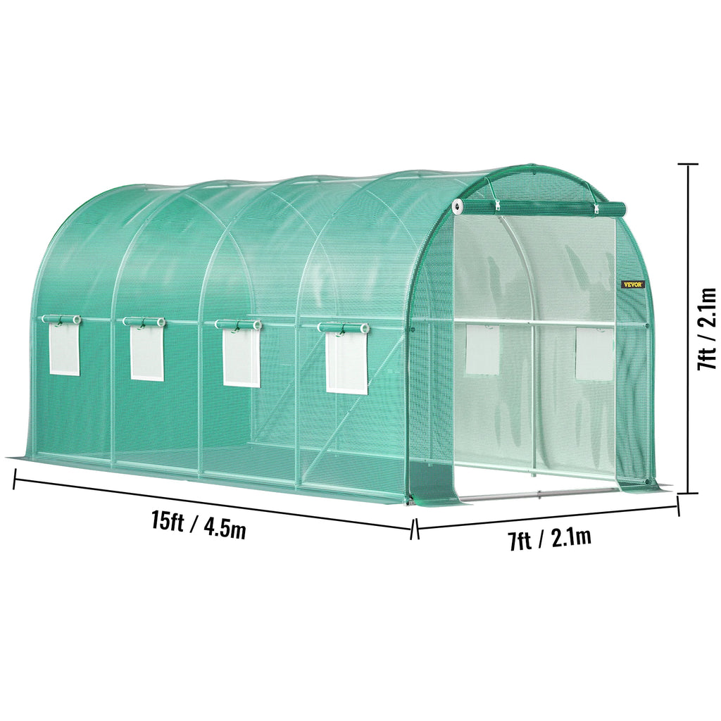 Greenhouse Galvanized Frame & Waterproof Cover