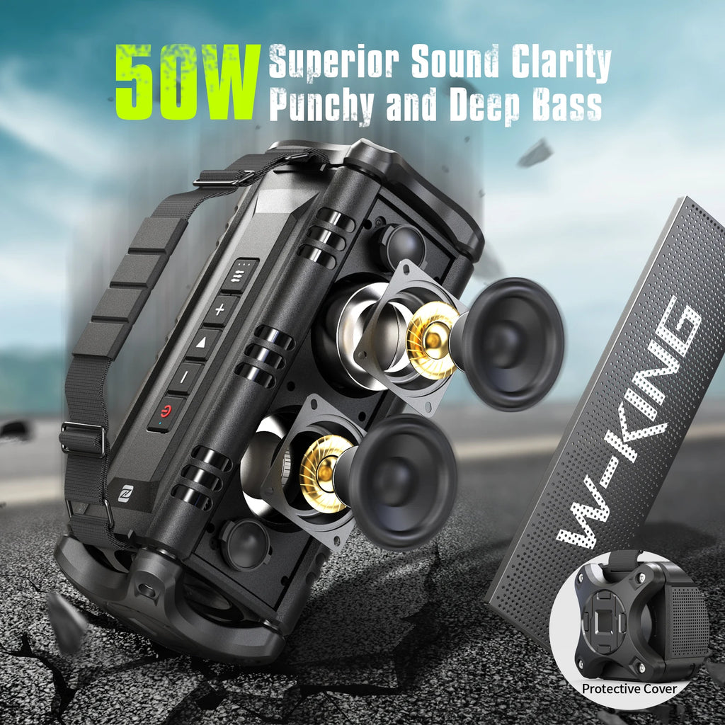 50W RMS Bluetooth Waterproof Speakers