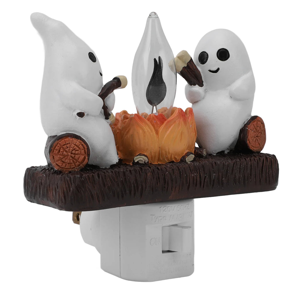 Ghost Campfire Flickering Night Light