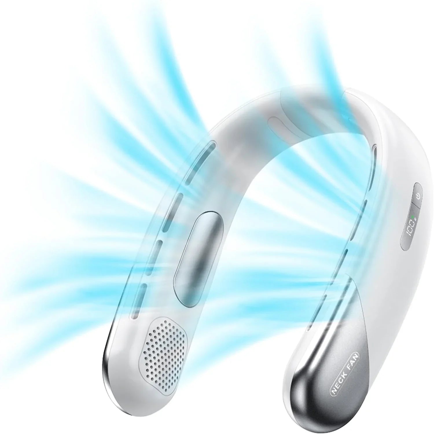 Portable Neck Fan 6000mah Rechargeable Wearable