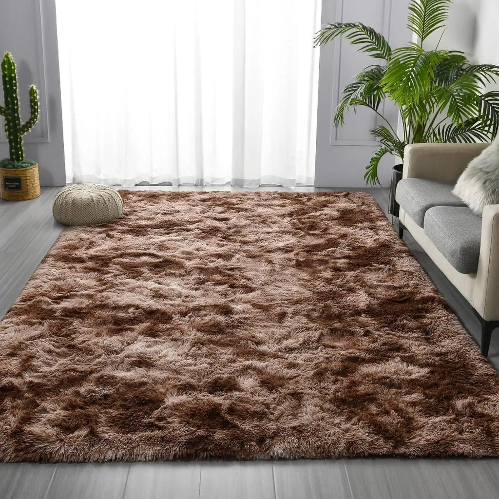 Super Soft Plush Tie Dye Velvet Rugs