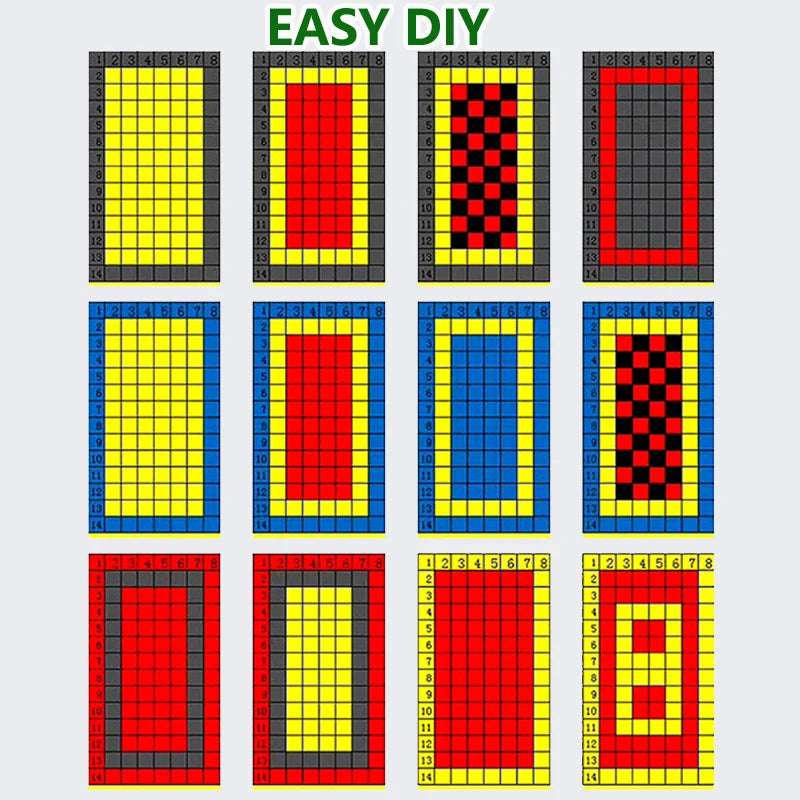 25PCS 1.8cm Thickness Garage Floor Mats Car Wash Room Floor Mat Multi Function Car Beauty Plastic Splicing Grille Tiles