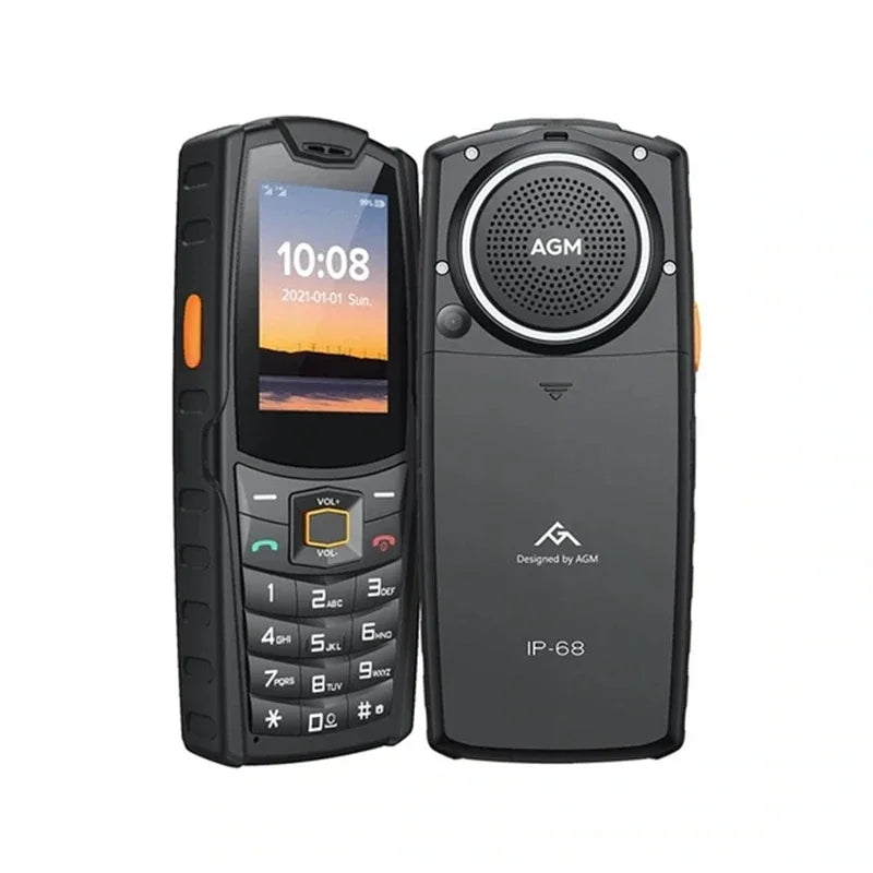 Rugged 4G Loud Phone Senior Friendly