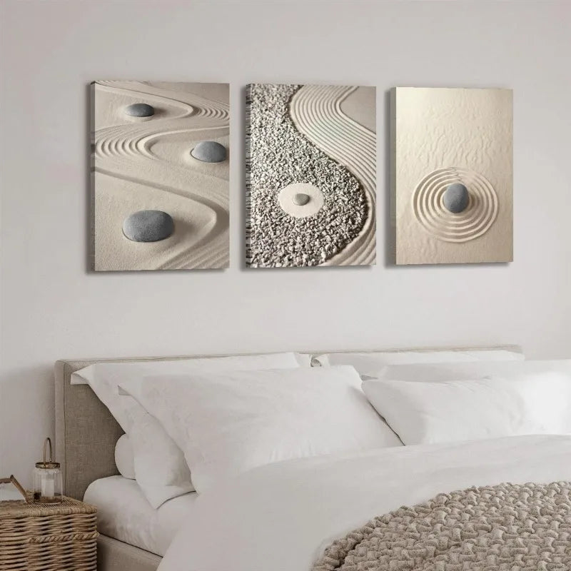 Canvas Wood Framed Poster Printed Painting