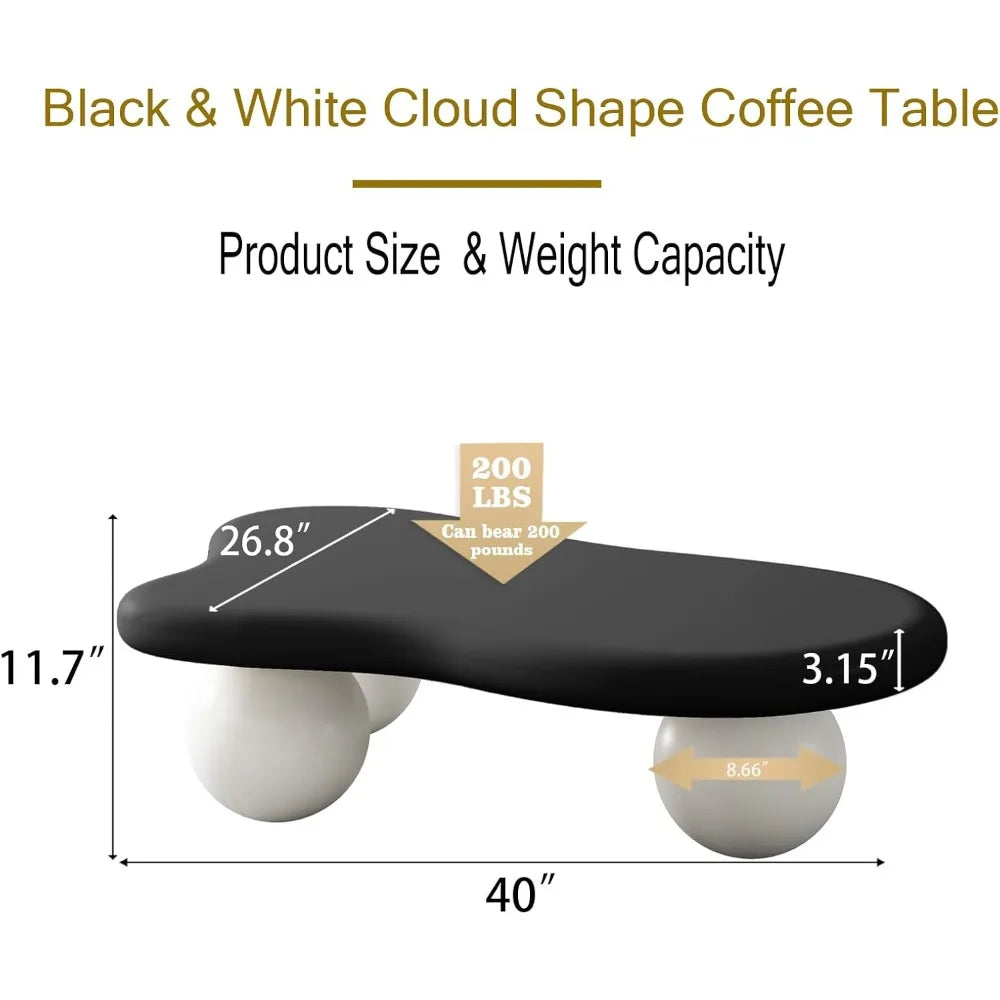 Black Cloud Table Ball Legs