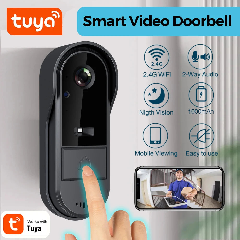 Wireless Security Camera Doorbell