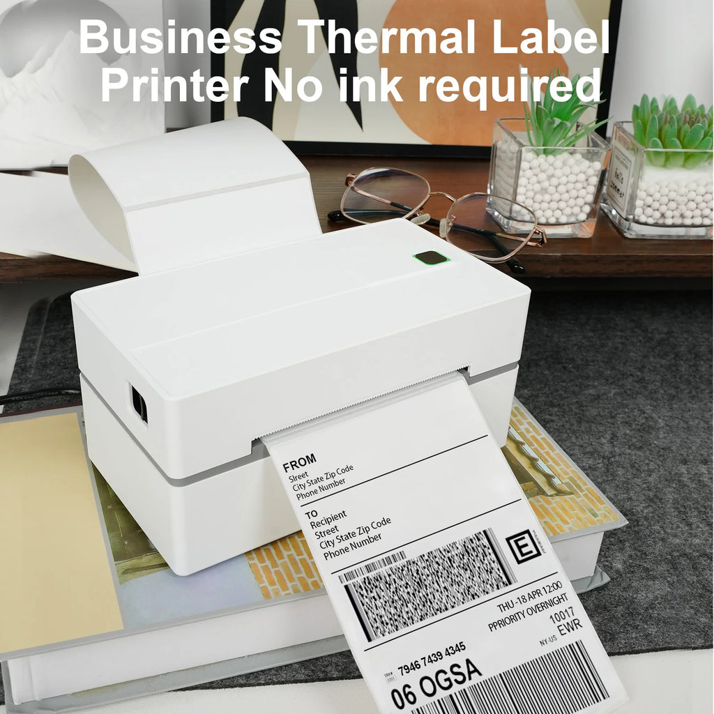 Thermal Label Printer Portable No Ink 300DPI