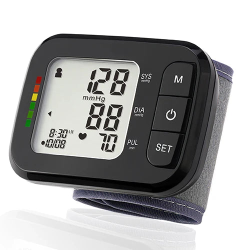 Wrist Blood Pressure Monitor Heart Rate
