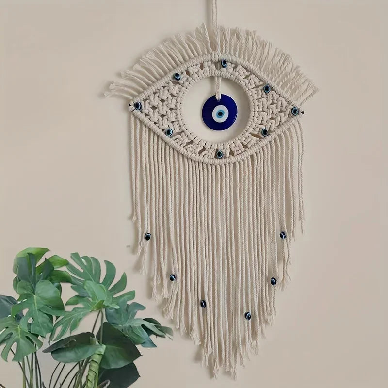 Handmade Turkish Evil Eye Wall Hanging