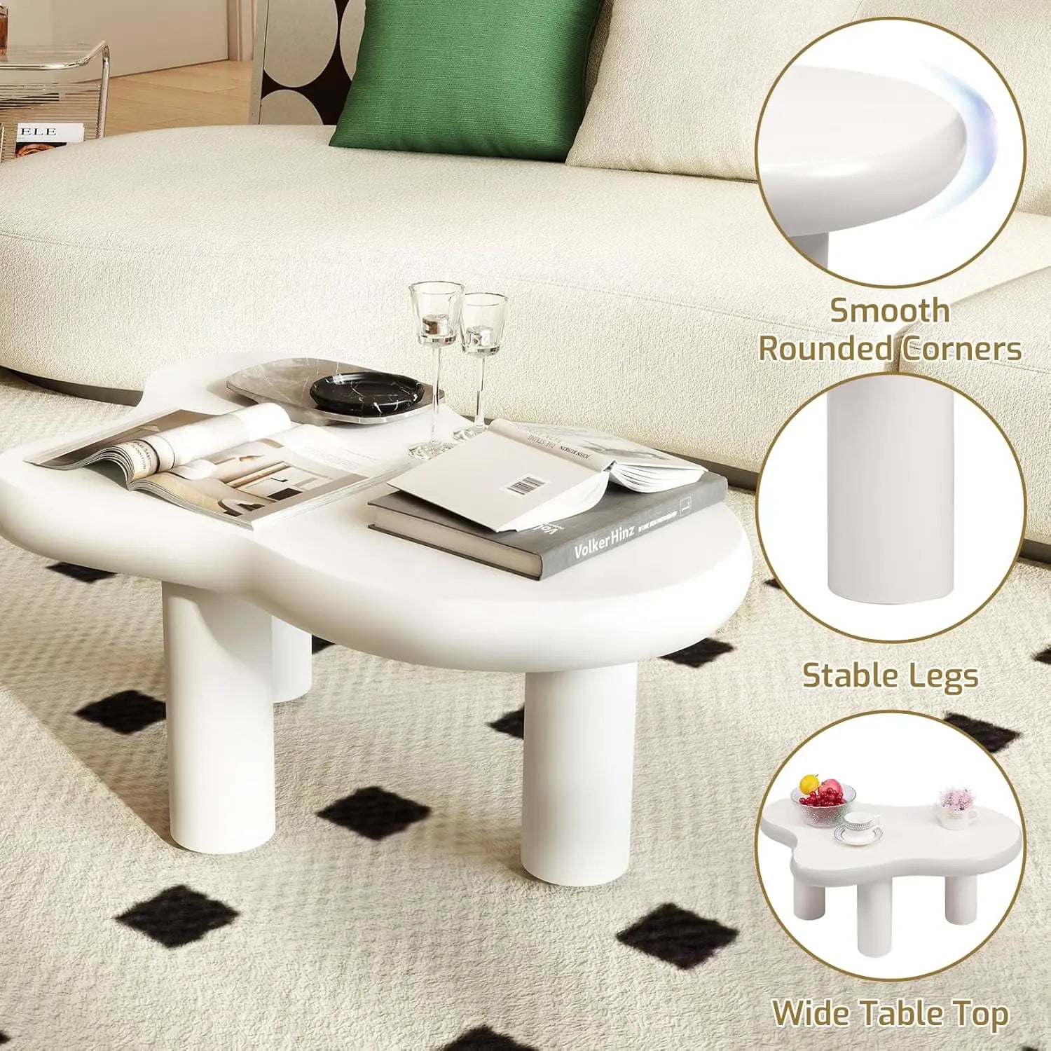 Stylish Functional Free Shape 3 Legs