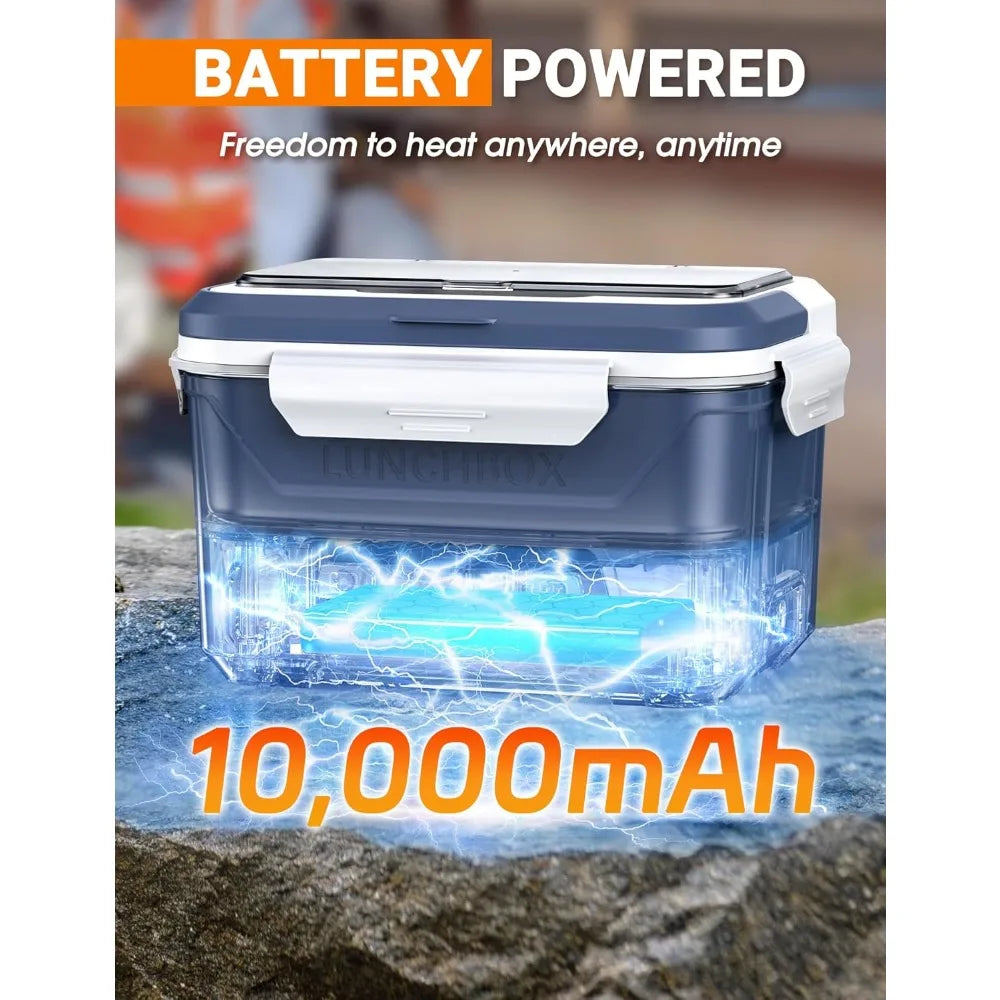 Rechargeable Heated Lunch Box Scheduled Heating