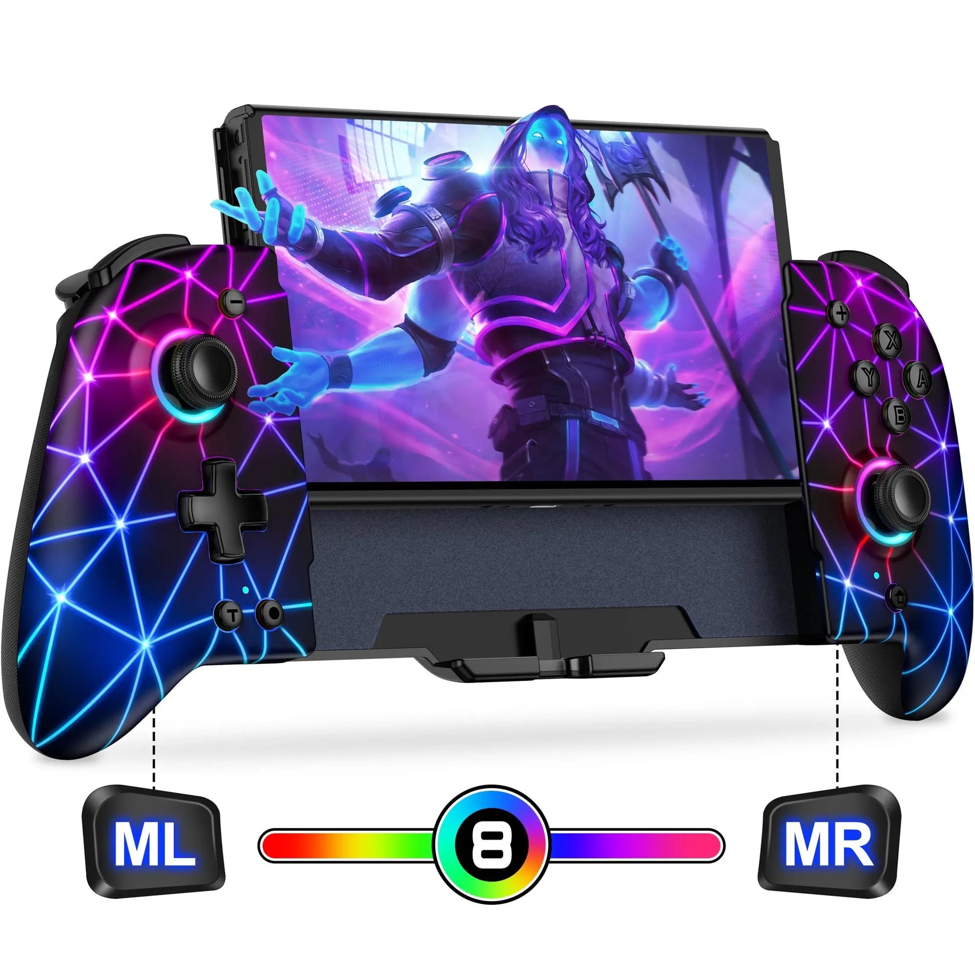 One-Piece Switch Controller Handheld Programmable Gamepad