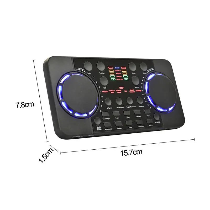 V300 Live Streaming Audio Interface Mixer