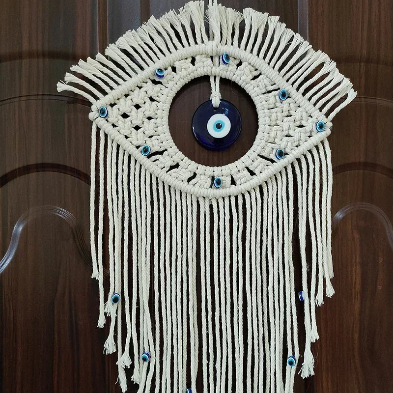 Handmade Turkish Evil Eye Wall Hanging