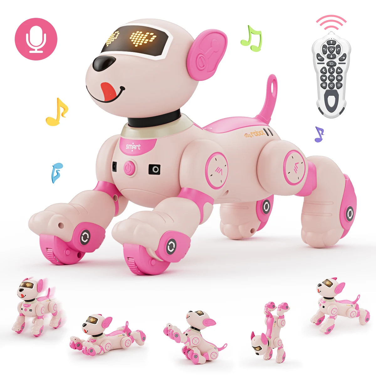 Robot Dog Remote Touch Sensor 20+ Mode