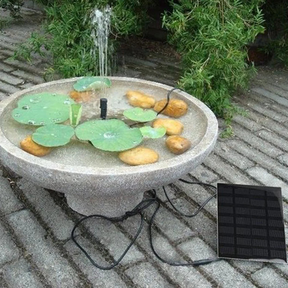 Solar Water Fountain Kit