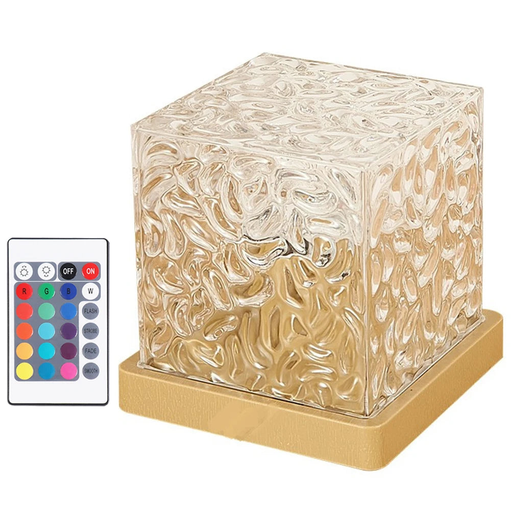 16 Colors Rotating Water Ripple Lamp