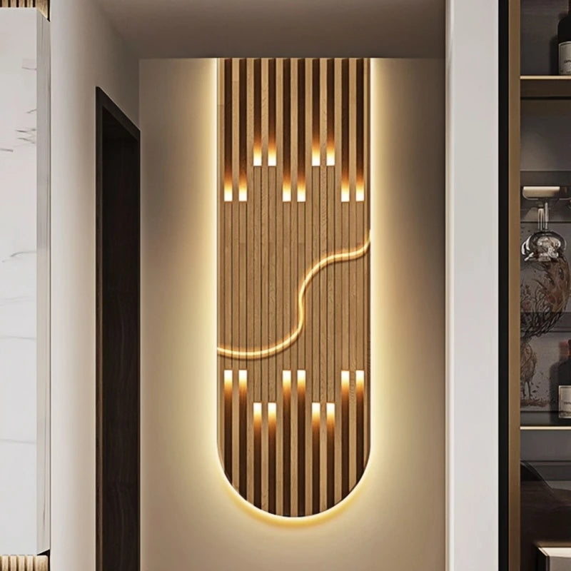 Modern Abstract Mural Luxury LED Wall Lamps