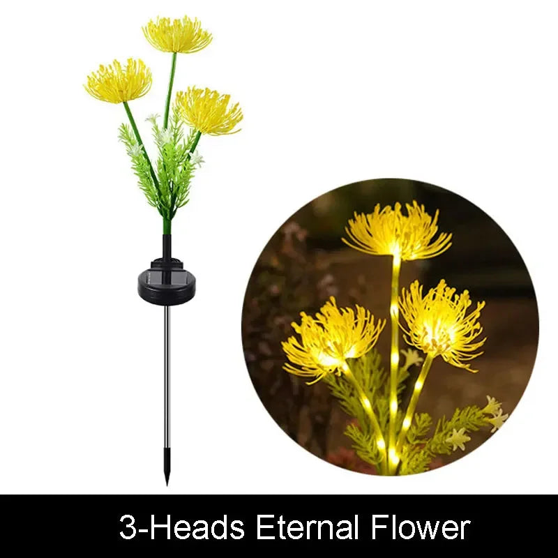 LED Simulation Butterfly Flower Solar Light