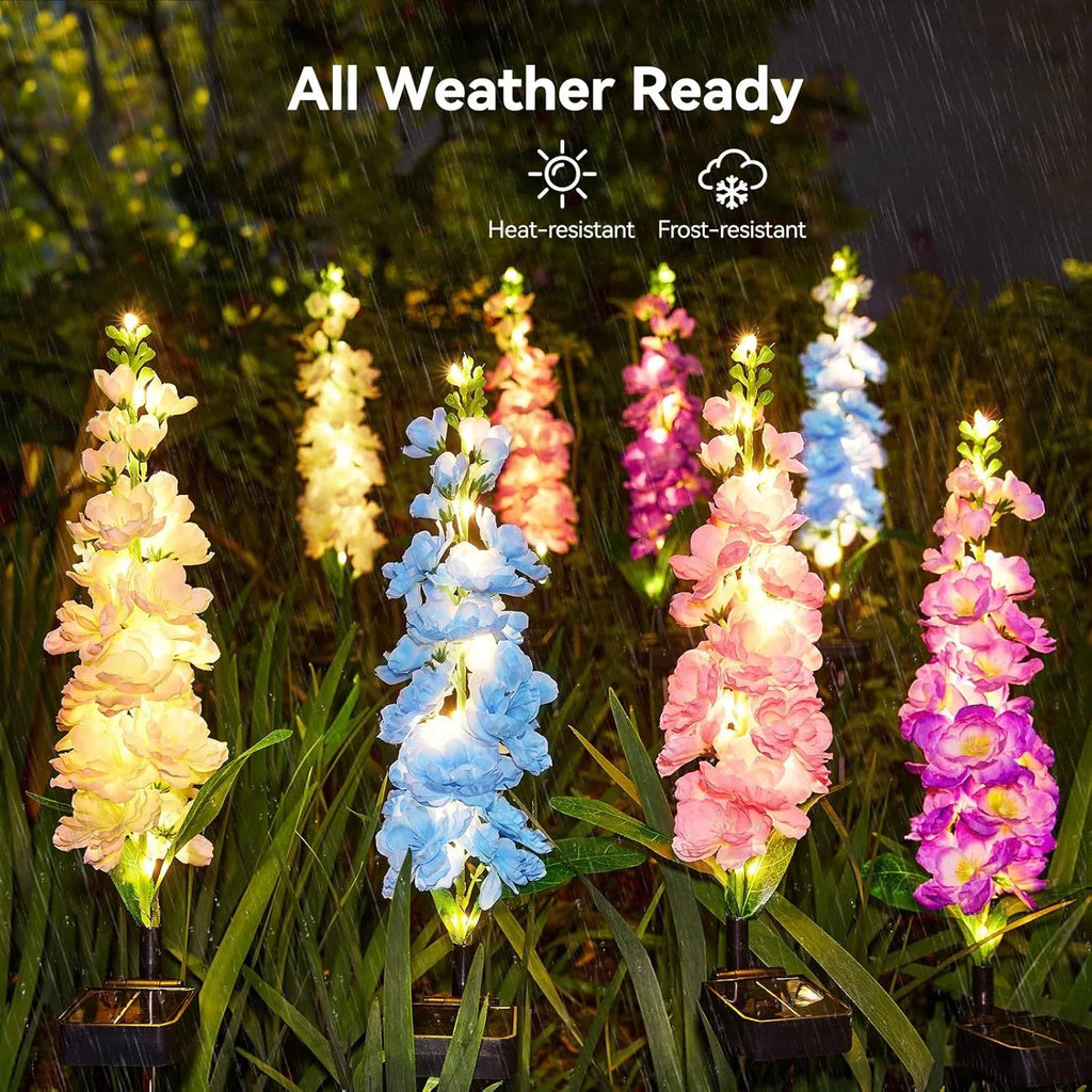 Upgraded Solar Lighted Flowers 36 LEDs