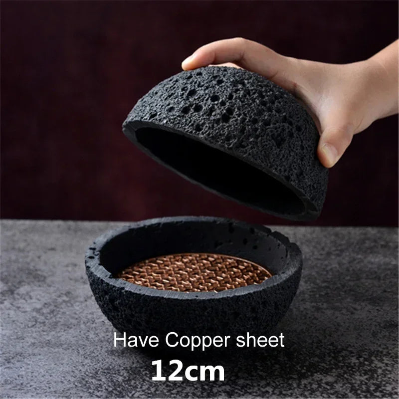 Creative bowl of molecular cuisine