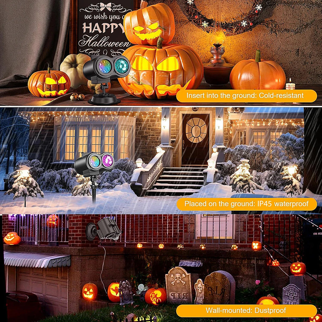 Halloween Christmas Projector Lights Outdoor