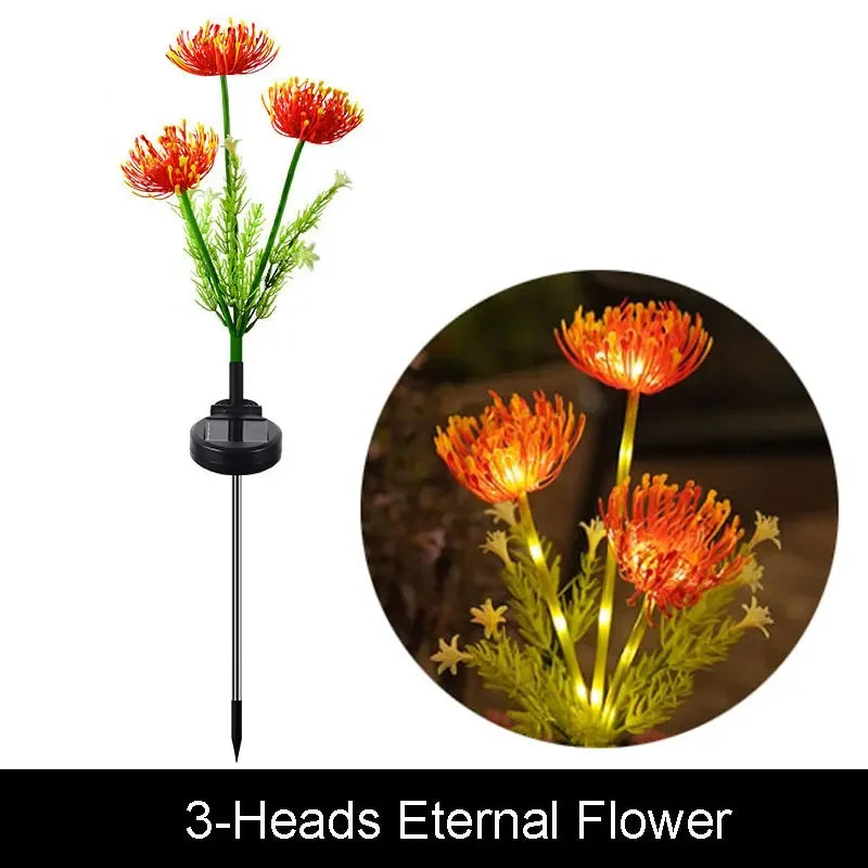 Sunflower Solar Garden Lawn Lights