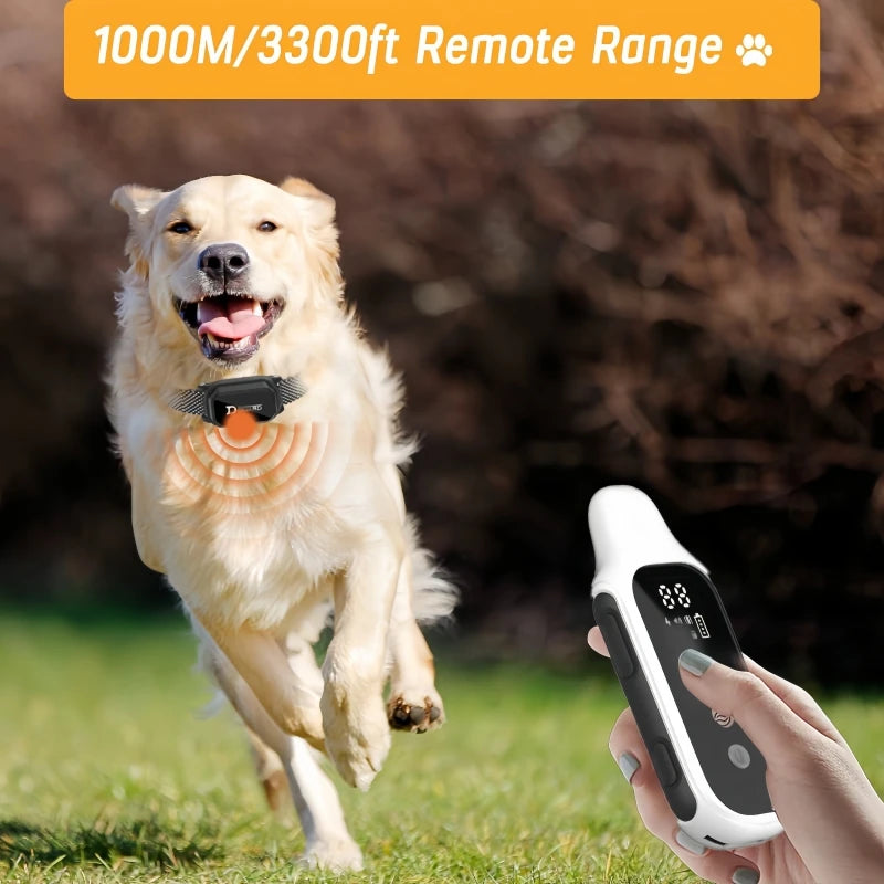 Dog Training Collar 3300ft Digital Rechargeable Remote