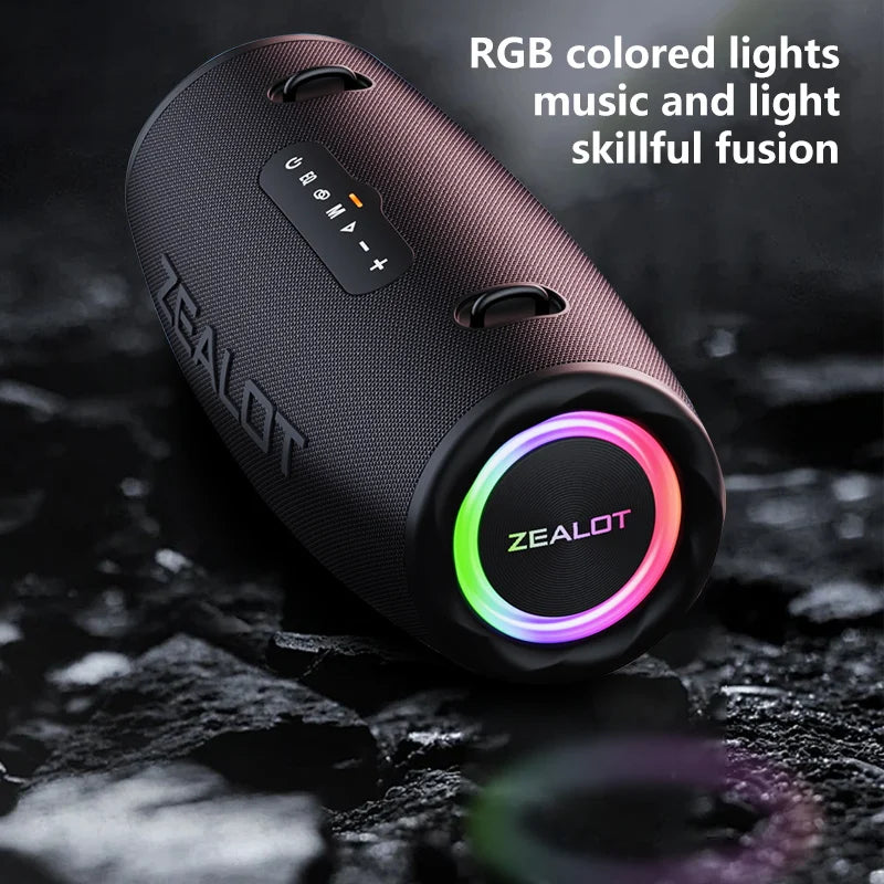 Bluetooth Speaker 80W High Volume Subwoofer Waterproof