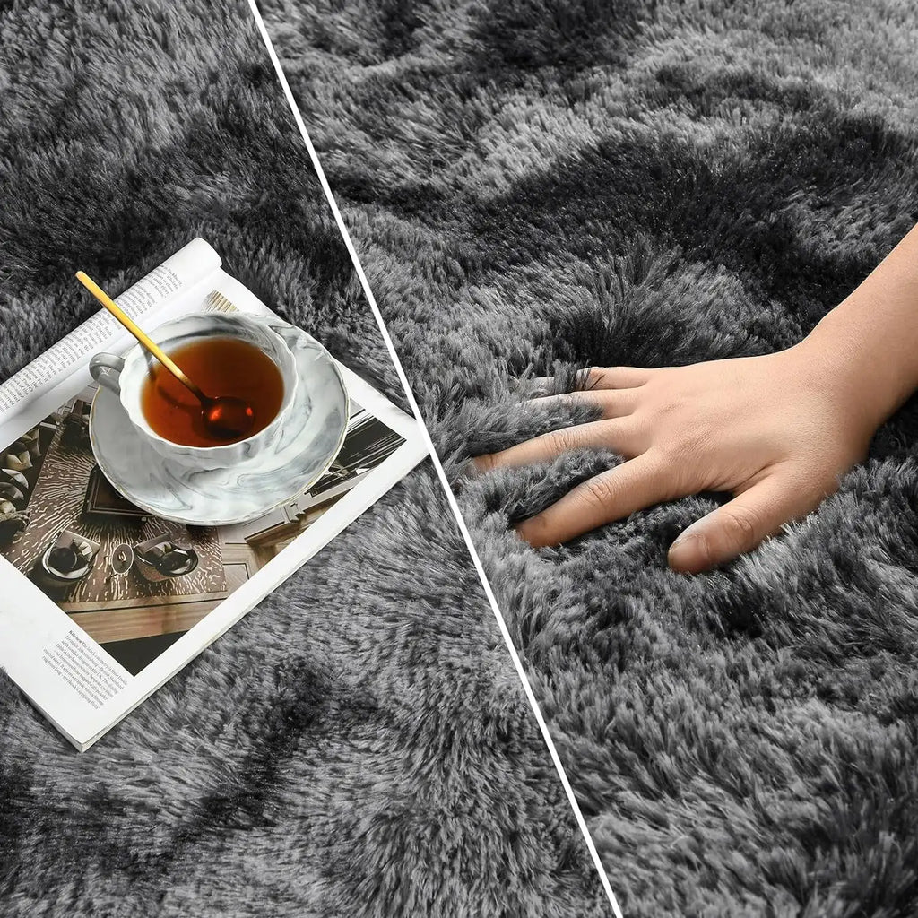 Super Soft Plush Tie Dye Velvet Rugs