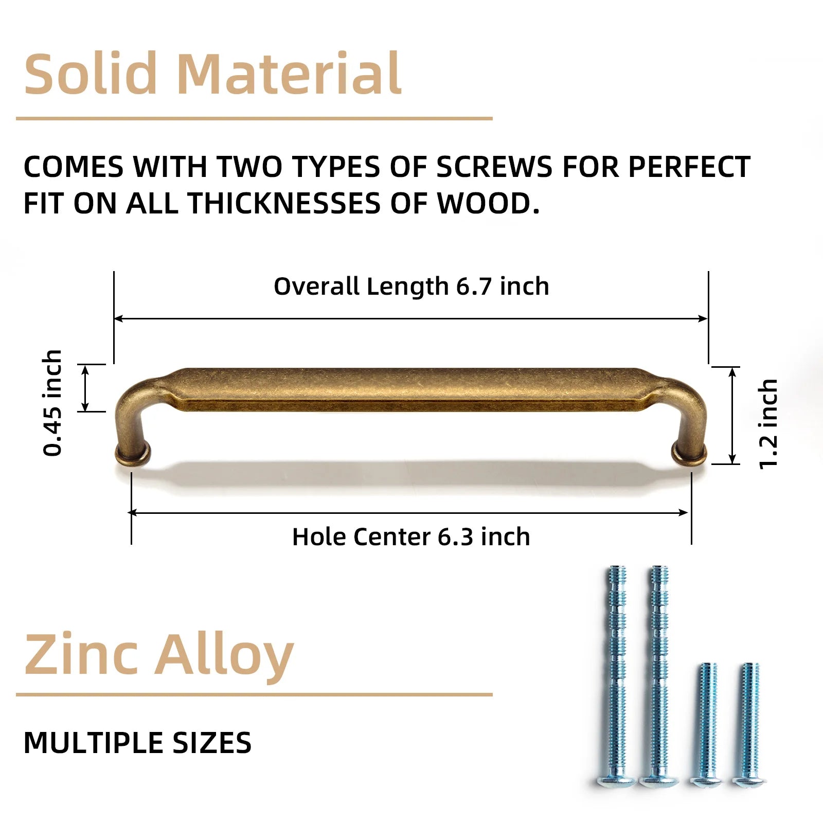 Retro Furniture Long Handle Cabinet Pulls Drawer Dresser Bronze Antique Knob Rustic Handle Kitchen Cabinet Knobs and Handles