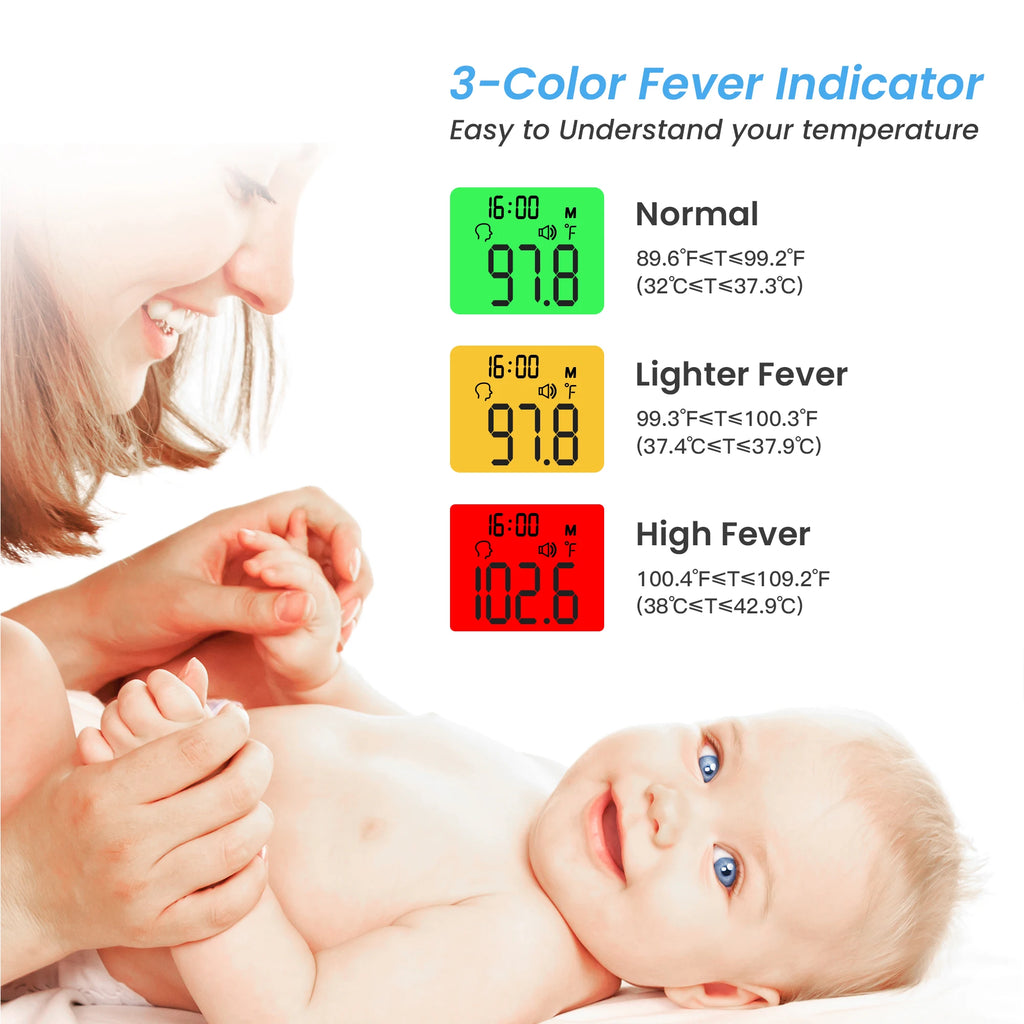 Infrared Thermometer Forehead Ear Body Non Contact