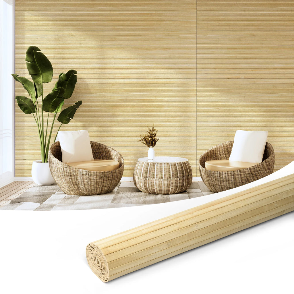 Natural Bamboo Wall Panel