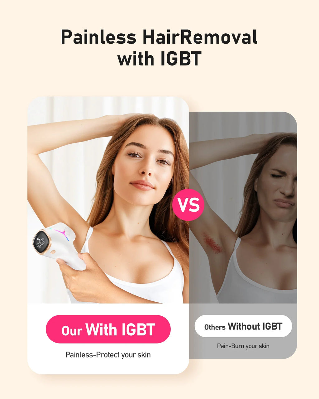 IPL Hair Remover Laser Epilator Women Men