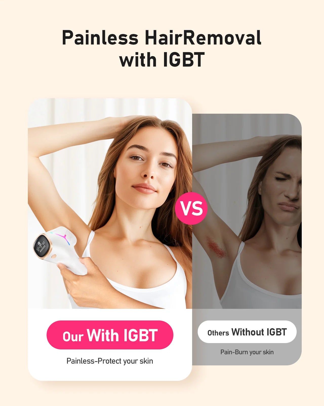 IPL Hair Remover Laser Epilator Women Men