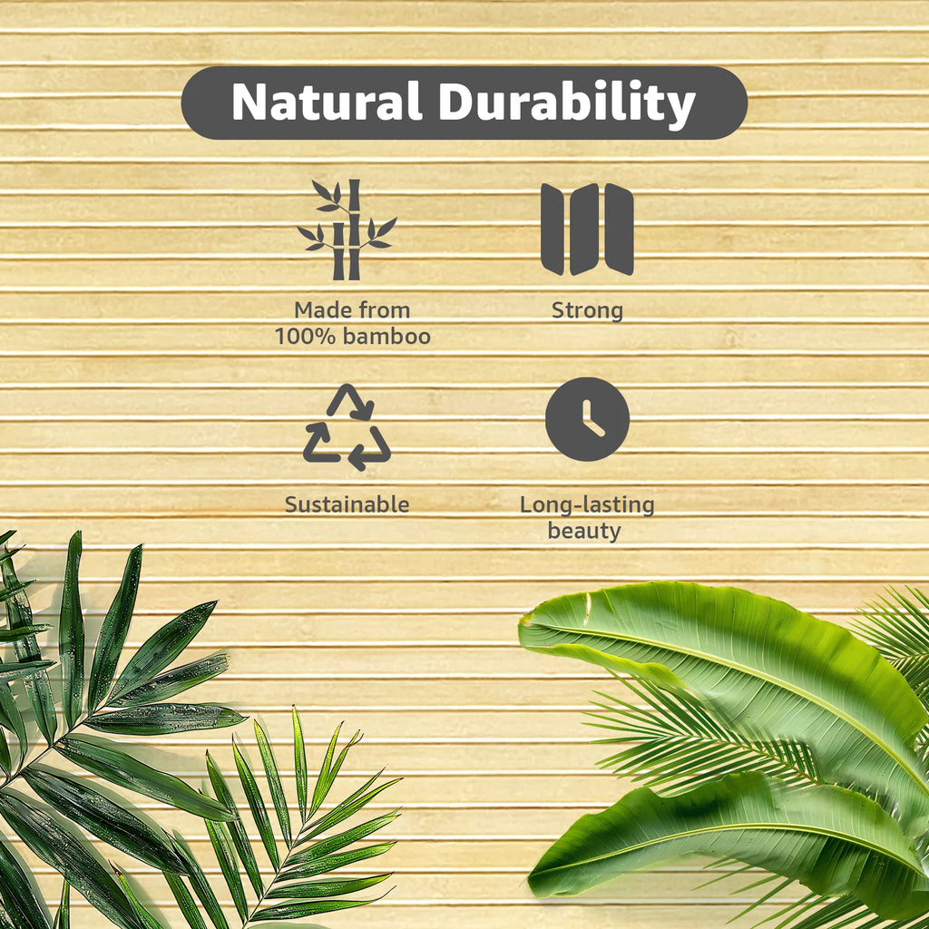 Natural Bamboo Wall Panel