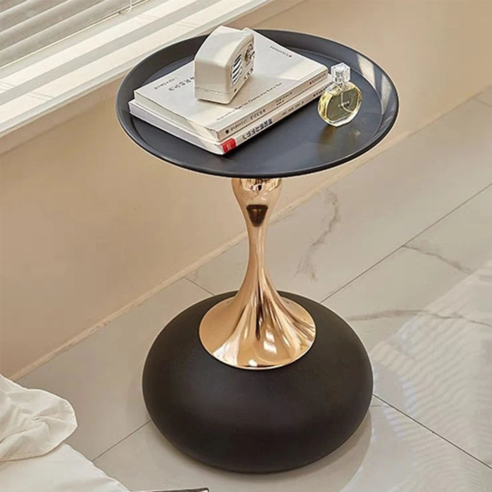 Low Side Table Wear Resist Black Modern