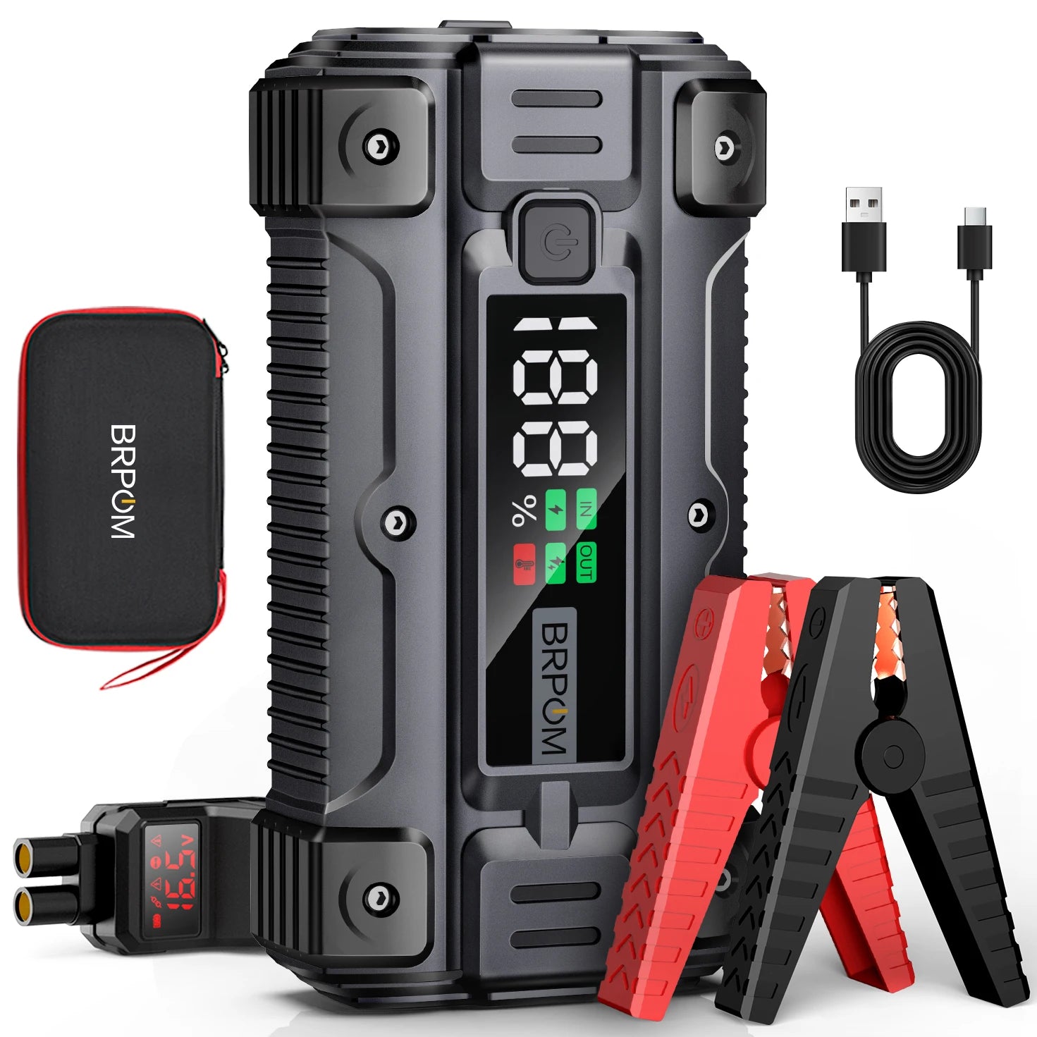 26800mAh 5000A Jump Starter Power Bank