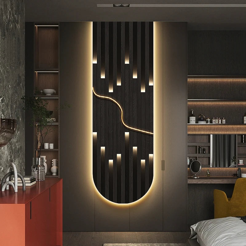 Modern Abstract Mural Luxury LED Wall Lamps