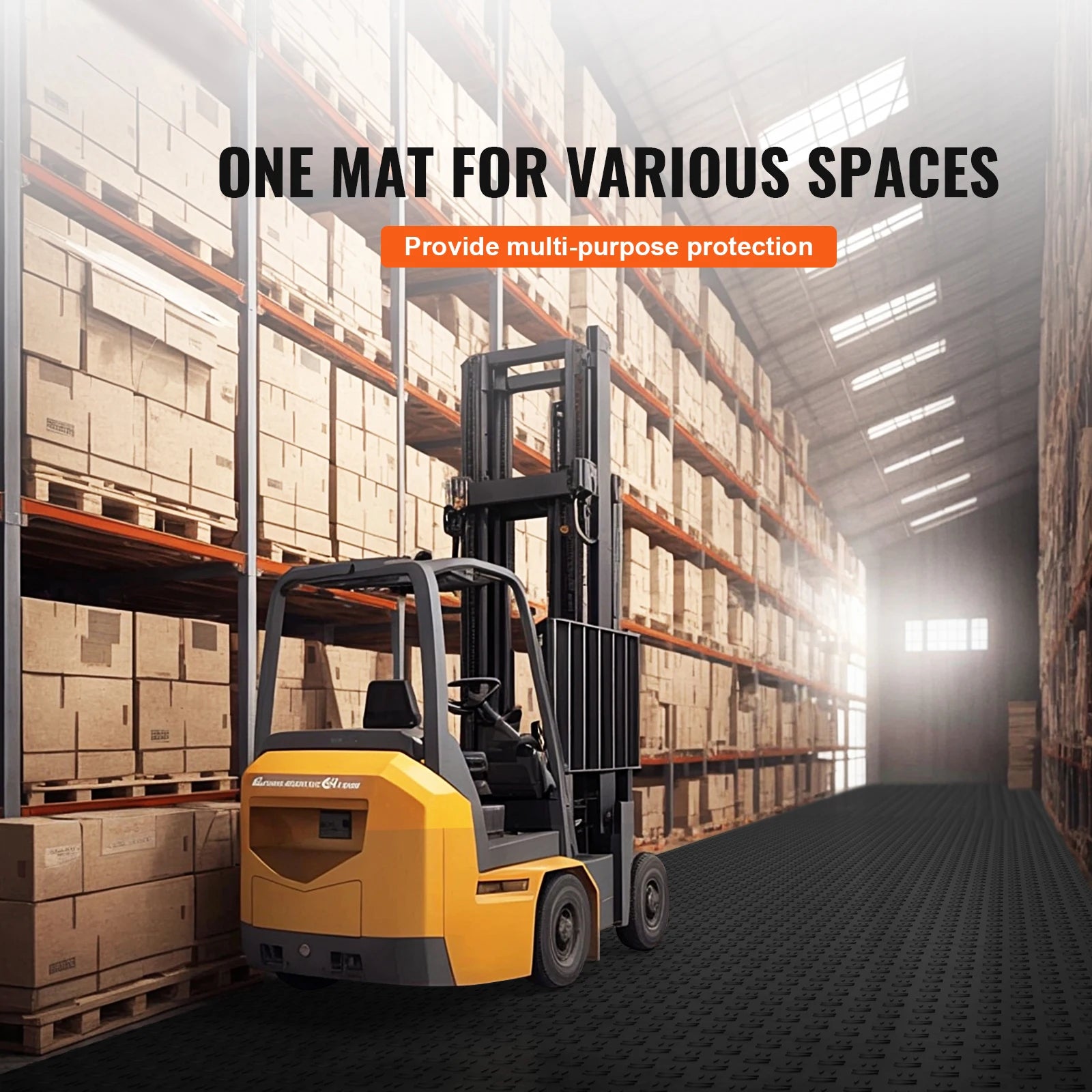 Garage Tiles Interlocking 12in 25/50Pcs Garage Floor Covering Tiles Non-Slip Double-Sided Texture for Garages Repair