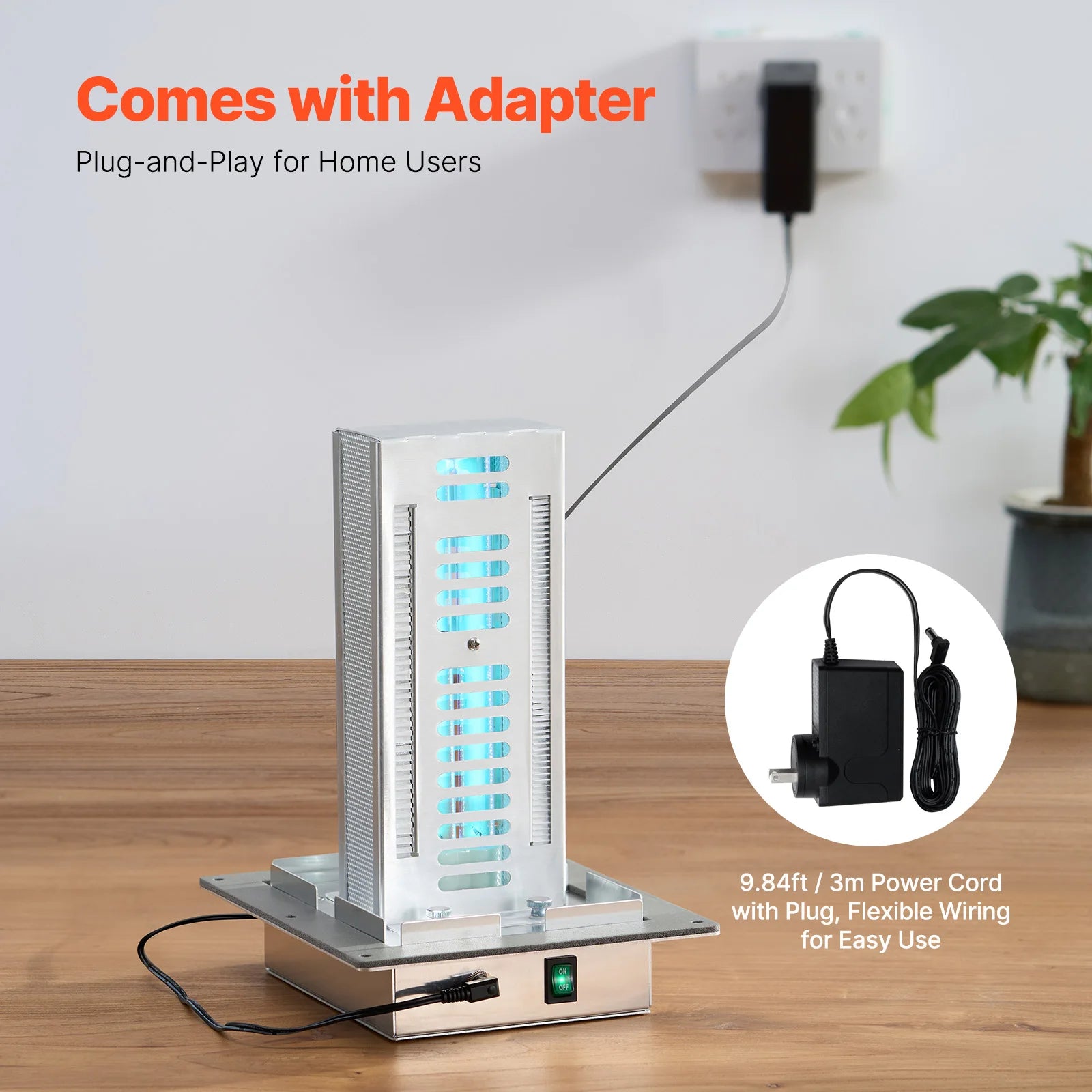 Air Purifier Whole House 18/24W Light Scrubber