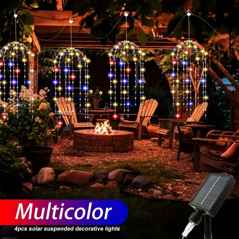 Solar Jellyfish Pendant Light