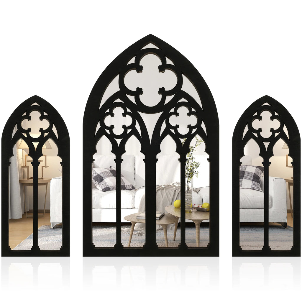 Acrylic Gothic Cathedral Window Mirrors