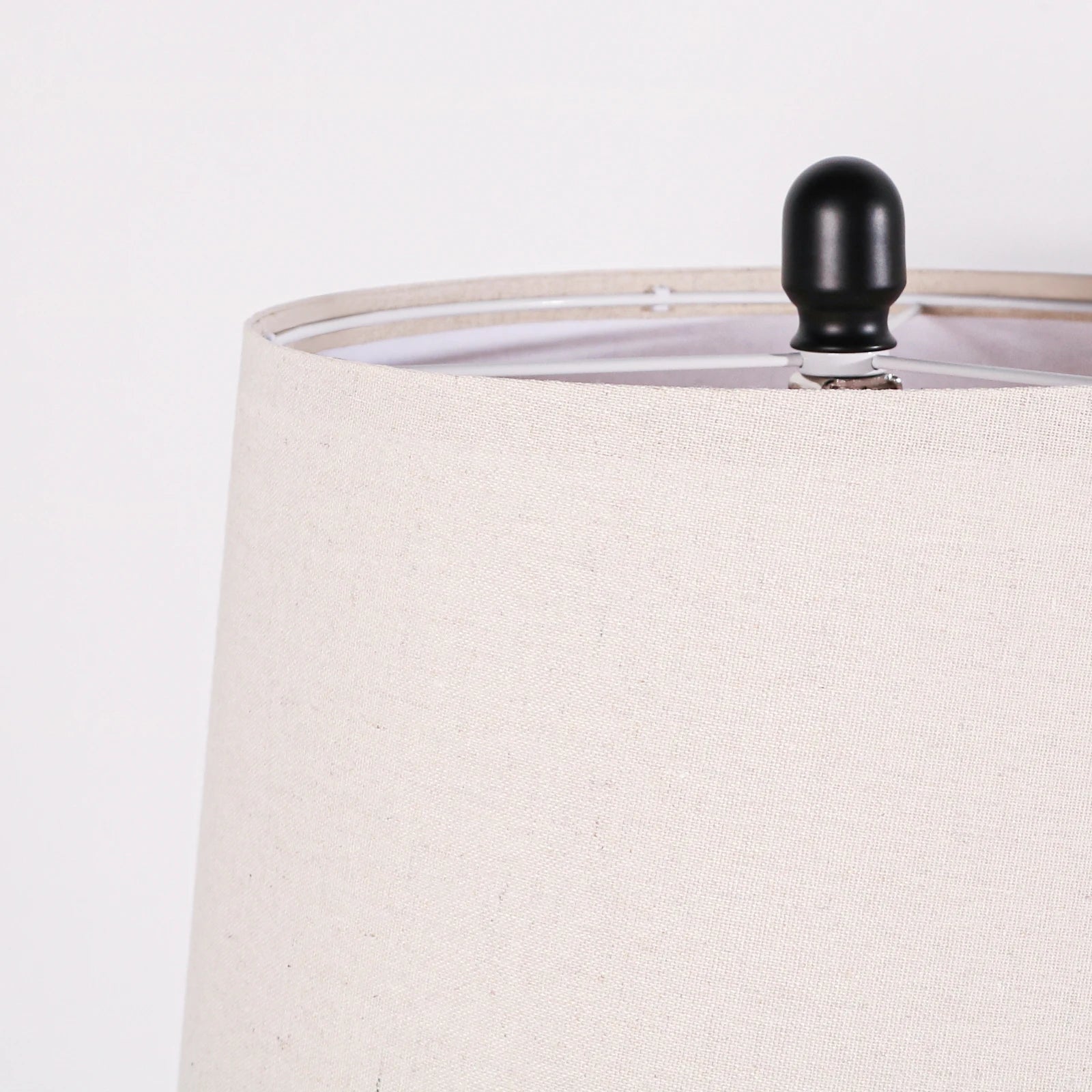 Carved Geometric Ceramic Table Lamps